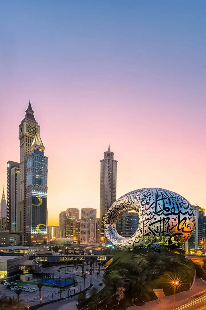 Museum Of The Future — Dubai City tour experience with Flyout Tours