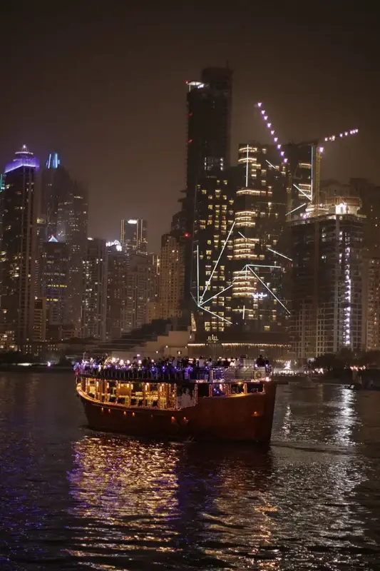 Dubai Harbour 2 Hour Dhow Cruise in Blue Water — photo 3 of 4