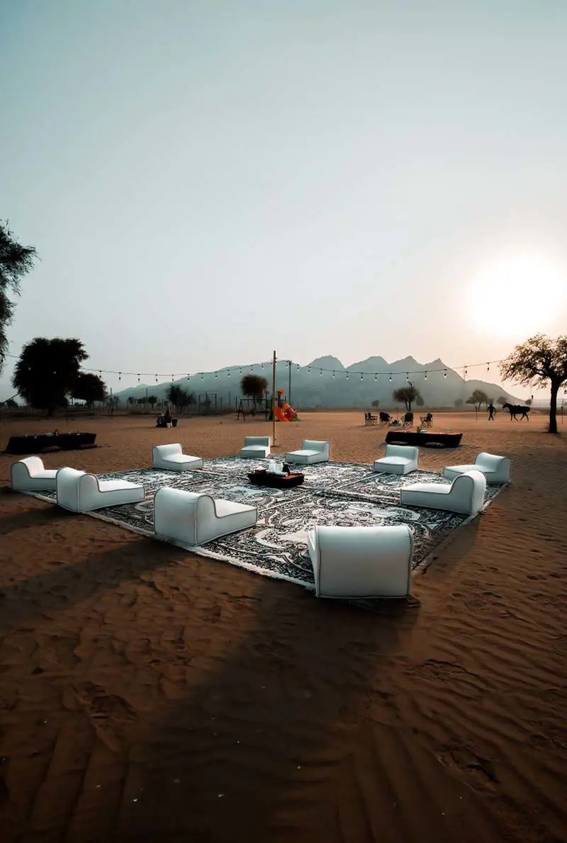 Sunset at the Mleiha Panoramic Lounge Premium Desert Lounge Experience — photo 4 of 7