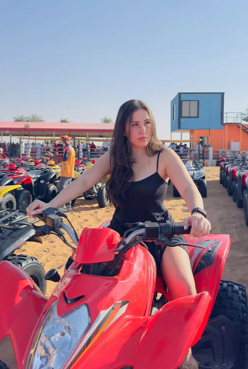 Ultimate Desert Safari with Quad Bike Experience — Dubai Desert, Dubai tour experience with Flyout Tours