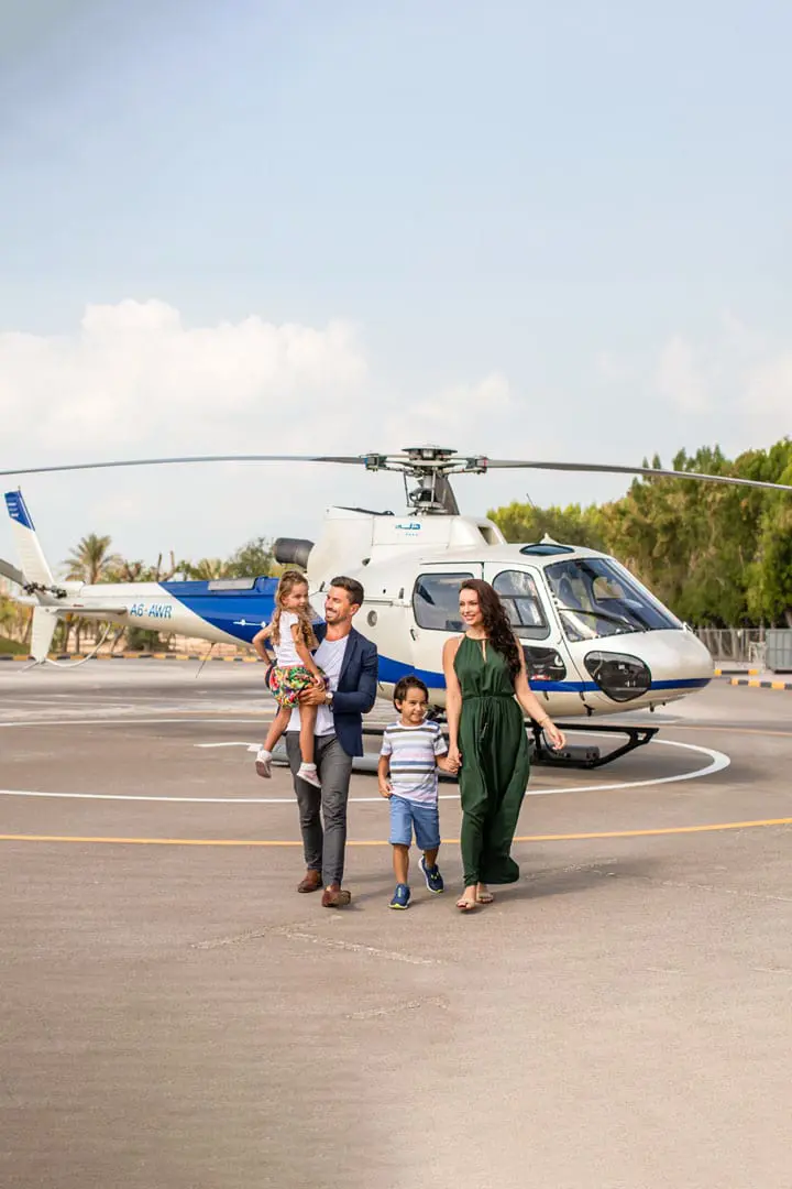 Private Helicopter Tour Dubai — book with Flyout Tours