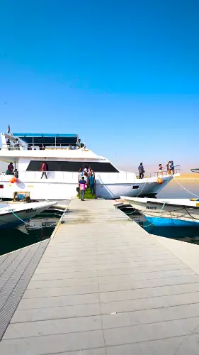 Luxury Dibba Fujeirah Yacht Escape — Fujairah, UAE tour experience with Flyout Tours