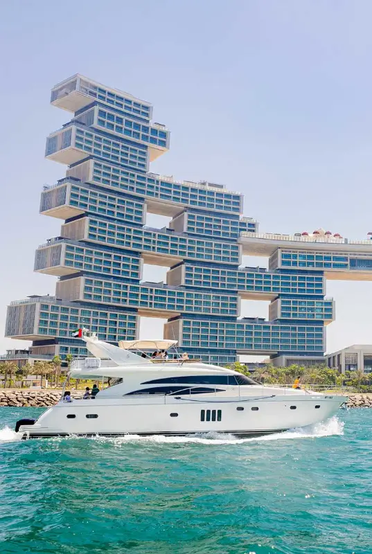 1 Hour Dubai Sky Walker Sharing Yacht Tour — Dubai Marina, Dubai tour experience with Flyout Tours