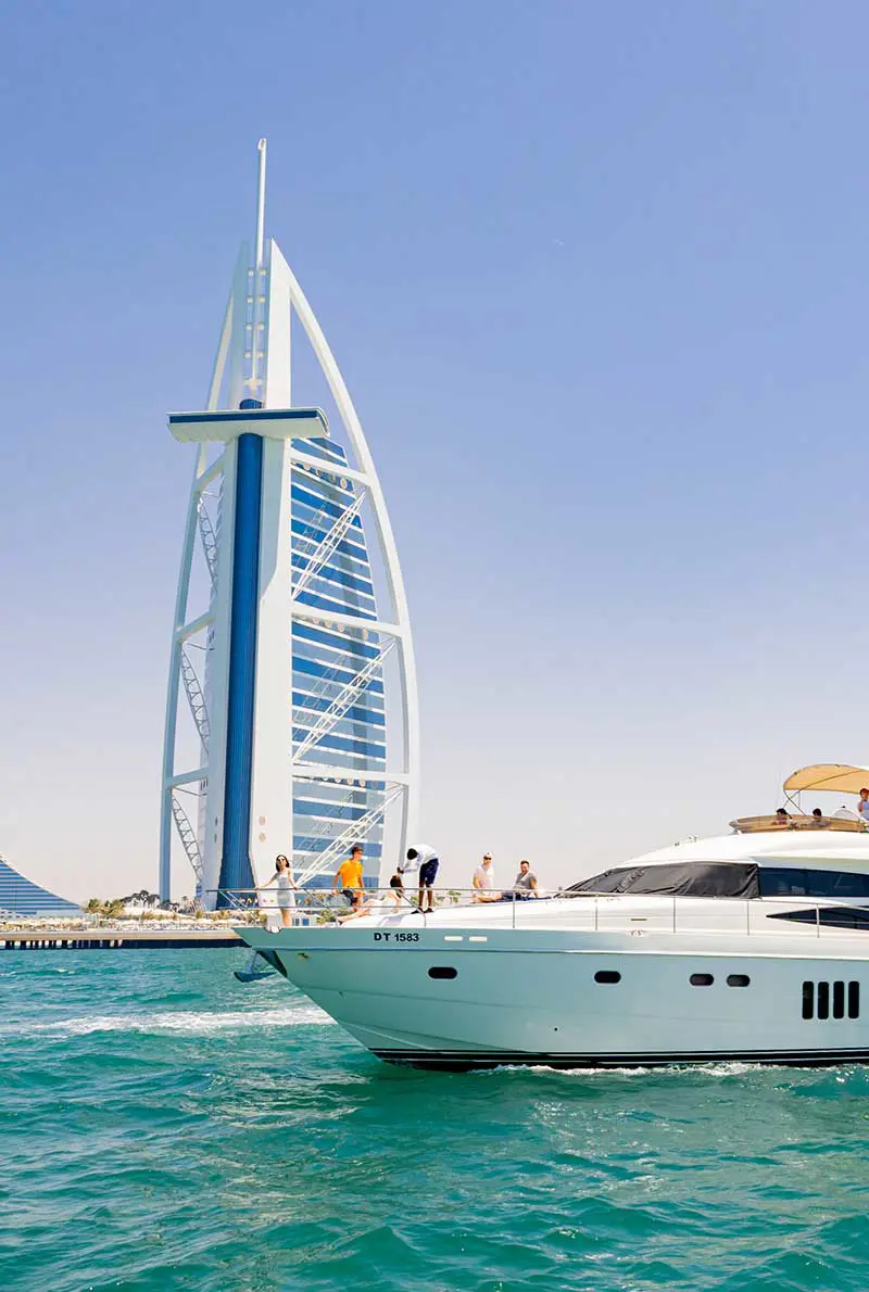 2 Hours Sky Walker Sharing Dubai Luxury Yacht with Extended Burj Coastline — photo 6 of 6